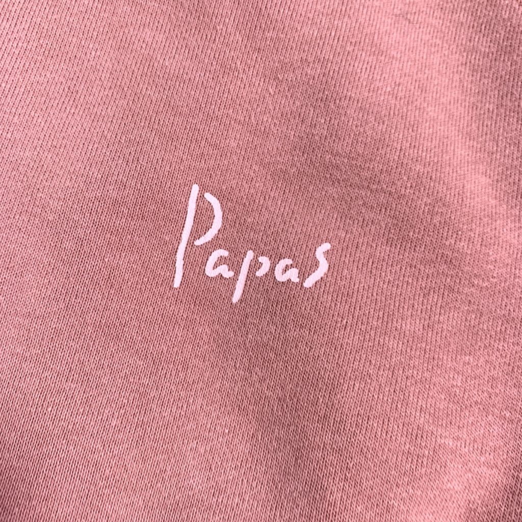 PAPAS】パパス ロゴ トレーナー PINK 古着買取 | ゼントルマン